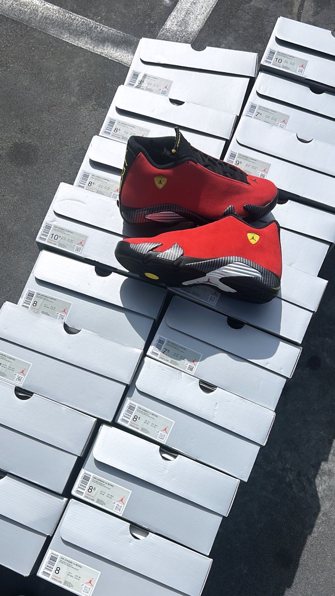 Jordan Retro 14 Ferarri