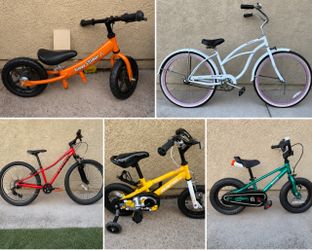 5 Bike Lot + Parts: Trek, Firmstrong, Joystar, Etc