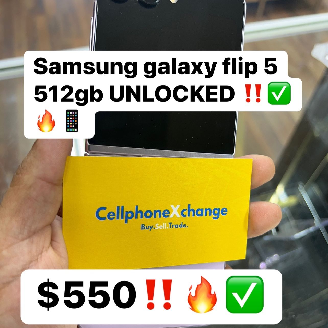 Samsung Galaxy Flip 5 512gb UNLOCKED 