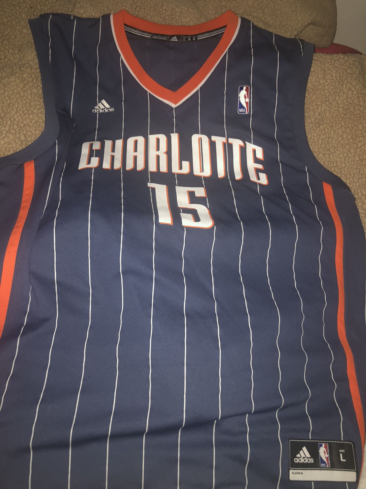 L Kemba Walker Throwback Bobcats Jersey