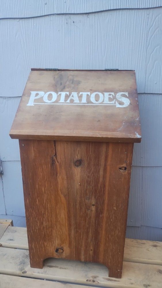 Vintage Potato Box