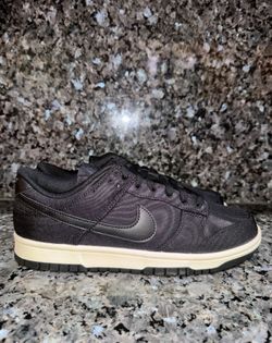 Nike Dunk Black Canvas