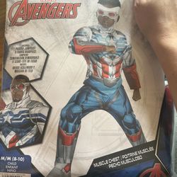Marvel Avengers Captain America Boys Costume 