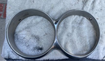 1964 Thunderbird front head light chrome. Read full description below.