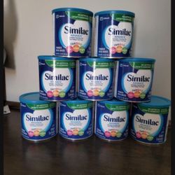 Baby Food Blue Cans