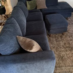 Midnight Sectional  Couch 