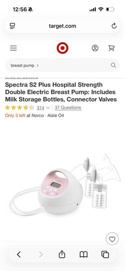 Breast pump hardly used