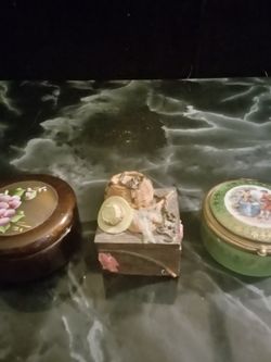 THREE MORE JEWELRY BOXES NICE?
