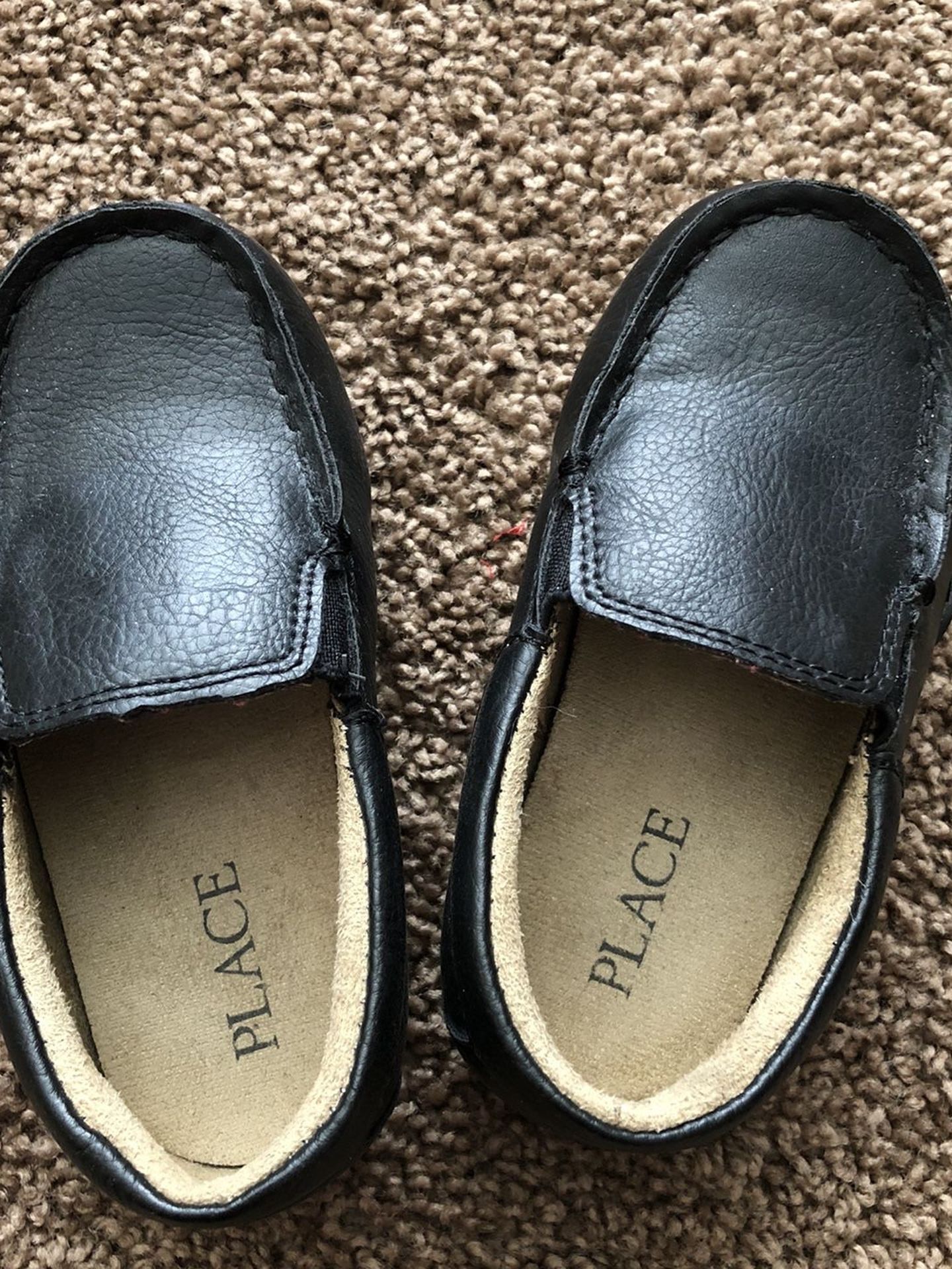 Black Boat Shoes-Children’s Place Size 7c