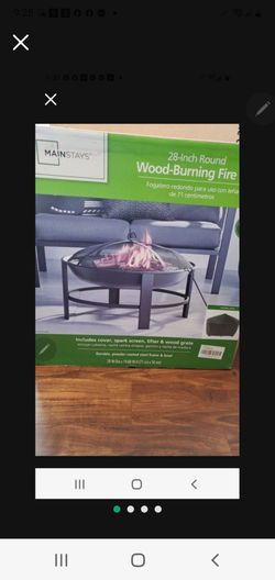 Wood Burning Fire Pit