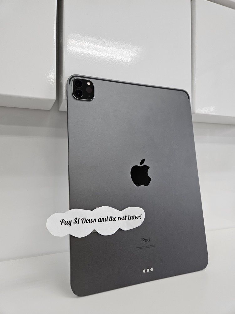 Apple IPad Pro 11 Inch M4 Tablet OLED - $1 To Take it Home same Day and Pay the Rest later!