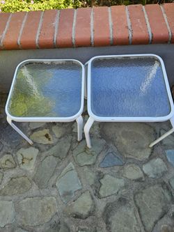 Glasstop tables