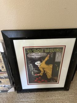 Framed Art Vintage Print