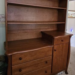 Dresser/Changing Table with Hutch and Nightstand
