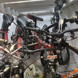 for sell 4 bikes and one electric scooter