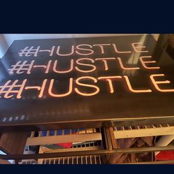#Hustle Wall art