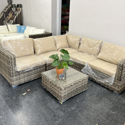 Brand New Patio Furniture Structure Welded Together 