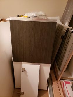 Wall Cabinets (Gray Finished)