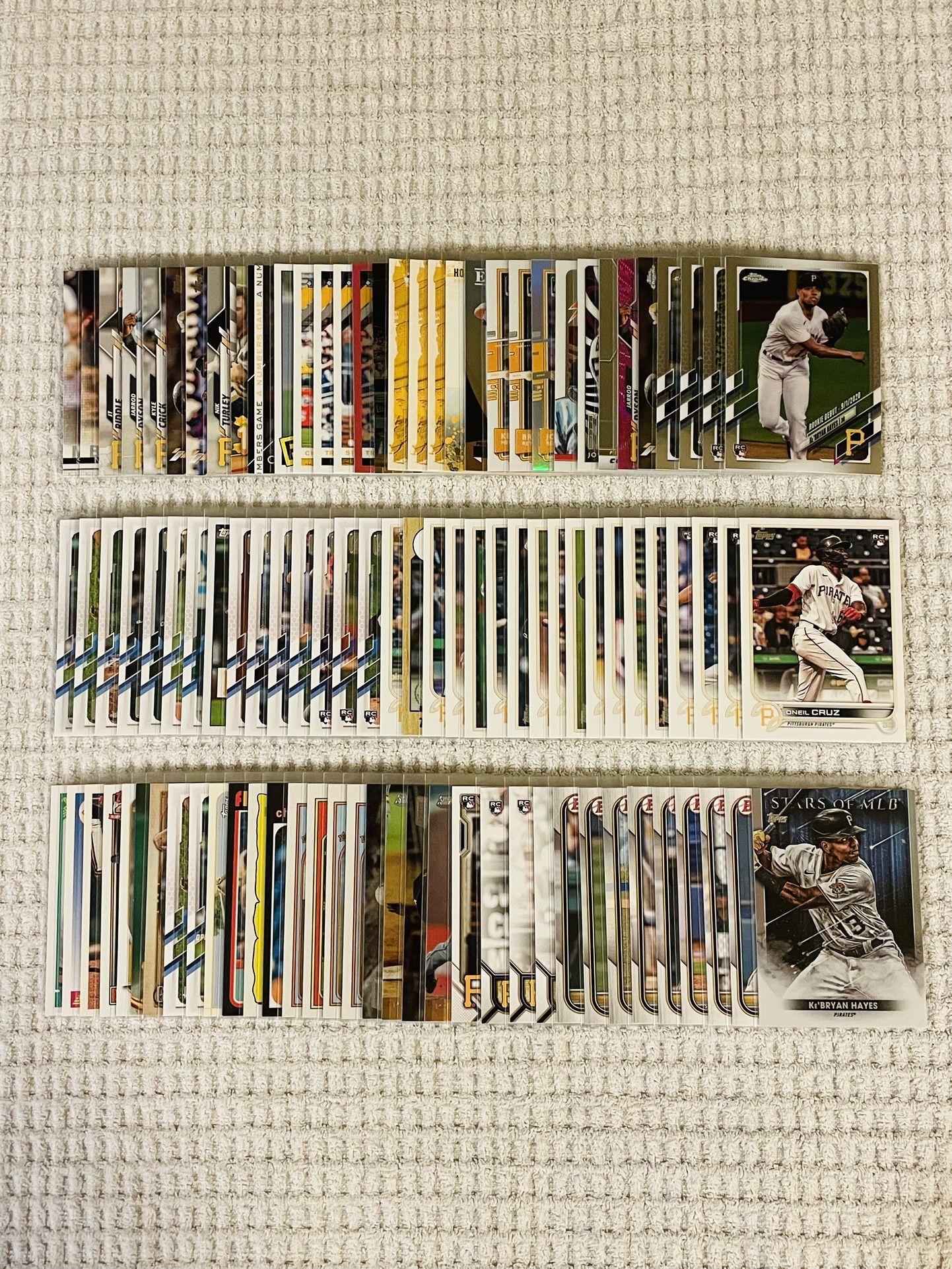 Pittsburgh Pirates 100 Card Baseball Lot!