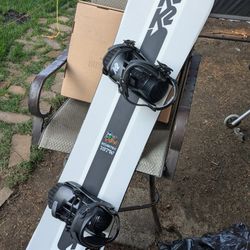 Snowboard With Bindings