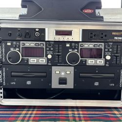 Denon DN-D4500 Dual CD/MP3 Player & Monster Power PRO 2500 