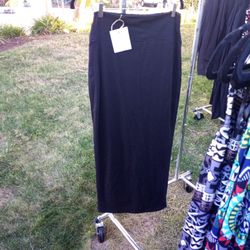 Black Long Skirt