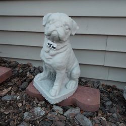 Garden Concrete DOG Statue 14 Inch Tall