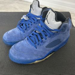Jordan Retro 5 Blue Suede 10.5