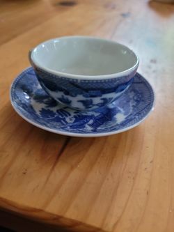 PATTERN CUP AND SAUCER