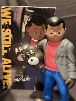 *RARE* KANYE WEST COLLEGE DROP OUT FIGURINE