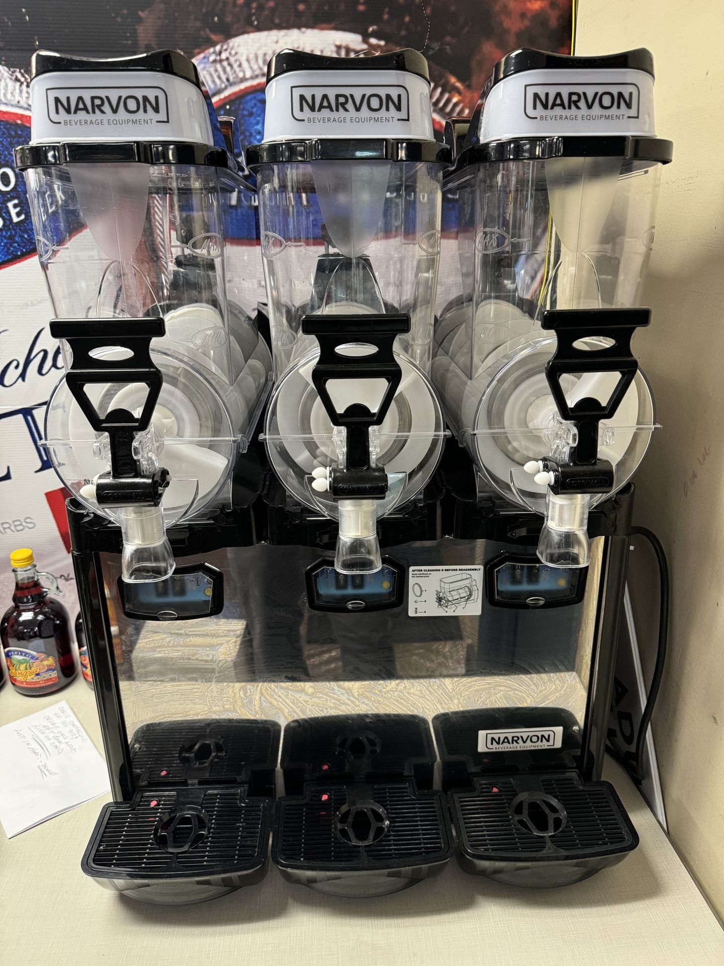 Narvon Slush Machine 3 Bowl