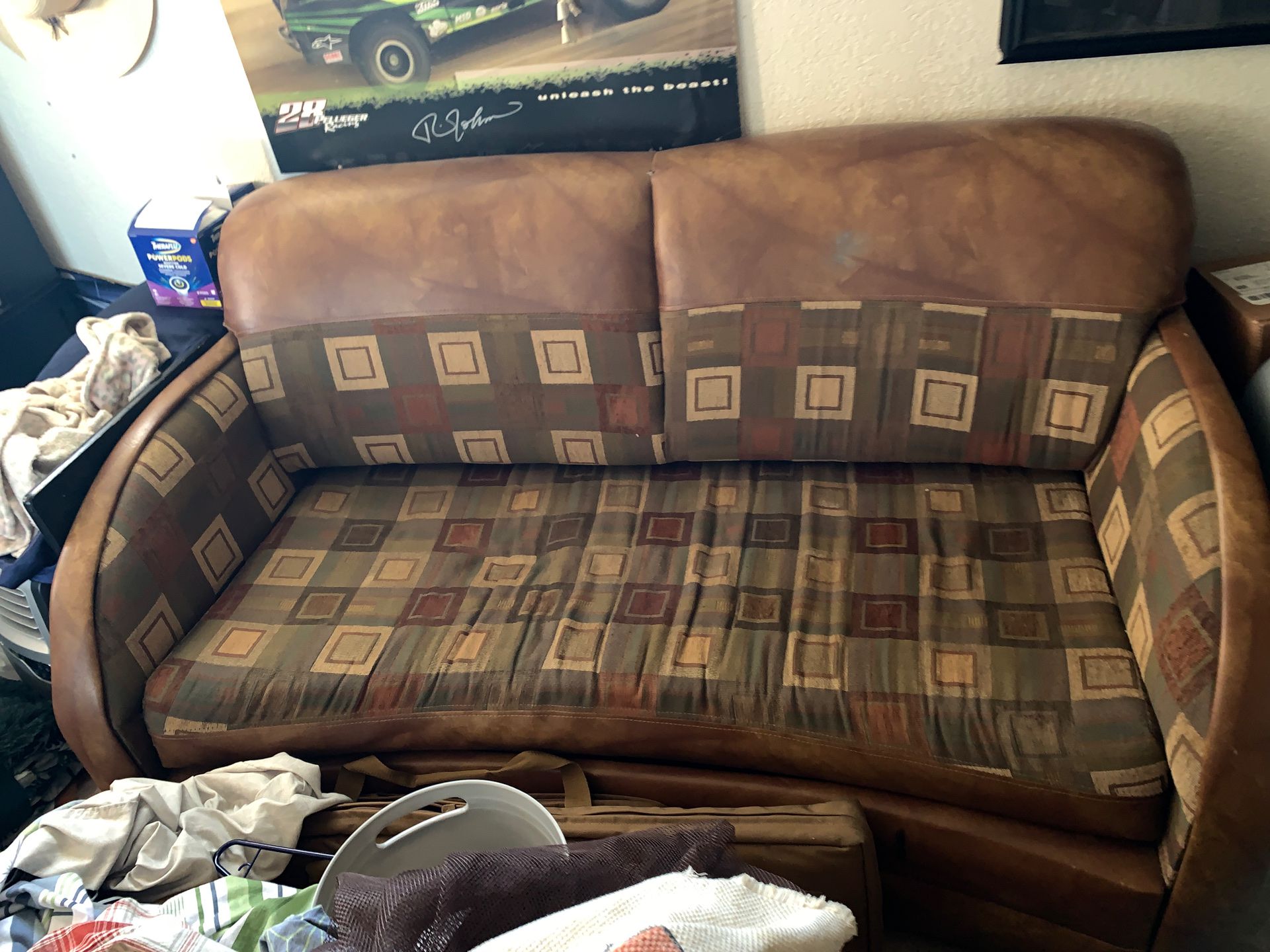 RV pull out couch