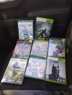 X Box Games Mixed