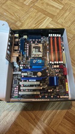 Asus P6t Lga 1366  Socket Ddr3 Intel X58 Atx Motherboard