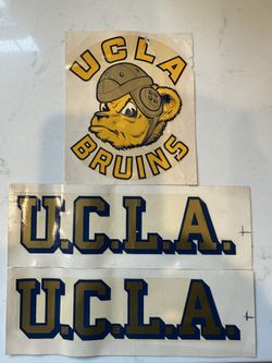 Vintage UCLA Decals
