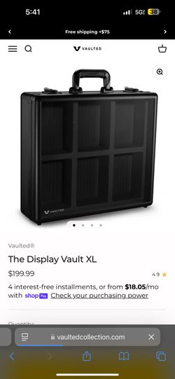 VAULTED⢠The Display Vault XL for Funko Pop