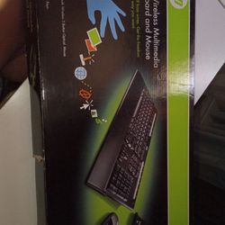 HP Wireless Multimedia Keyboard And Mouse