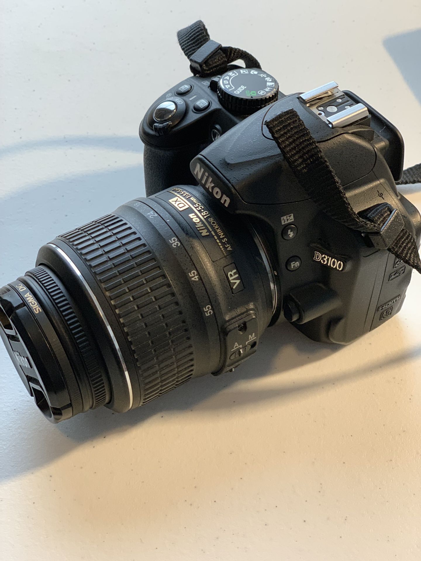 Nikon D3100 with Nikkor 18-55 VR Kit & MORE