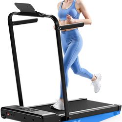 Brand new Superun Walking Pad Treadmill with Incline and Handle Bar, 3.0 HP Foldable Treadmills 300LBS Capacity Folding Walking Pad 3 in 1 Under Desk 