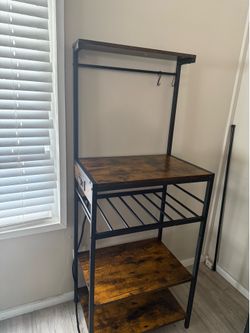 Kitchen bakers rack/ Coffee bar