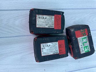 Hilti B 22/4.0 Li-Ion Batteries – Lot of 3