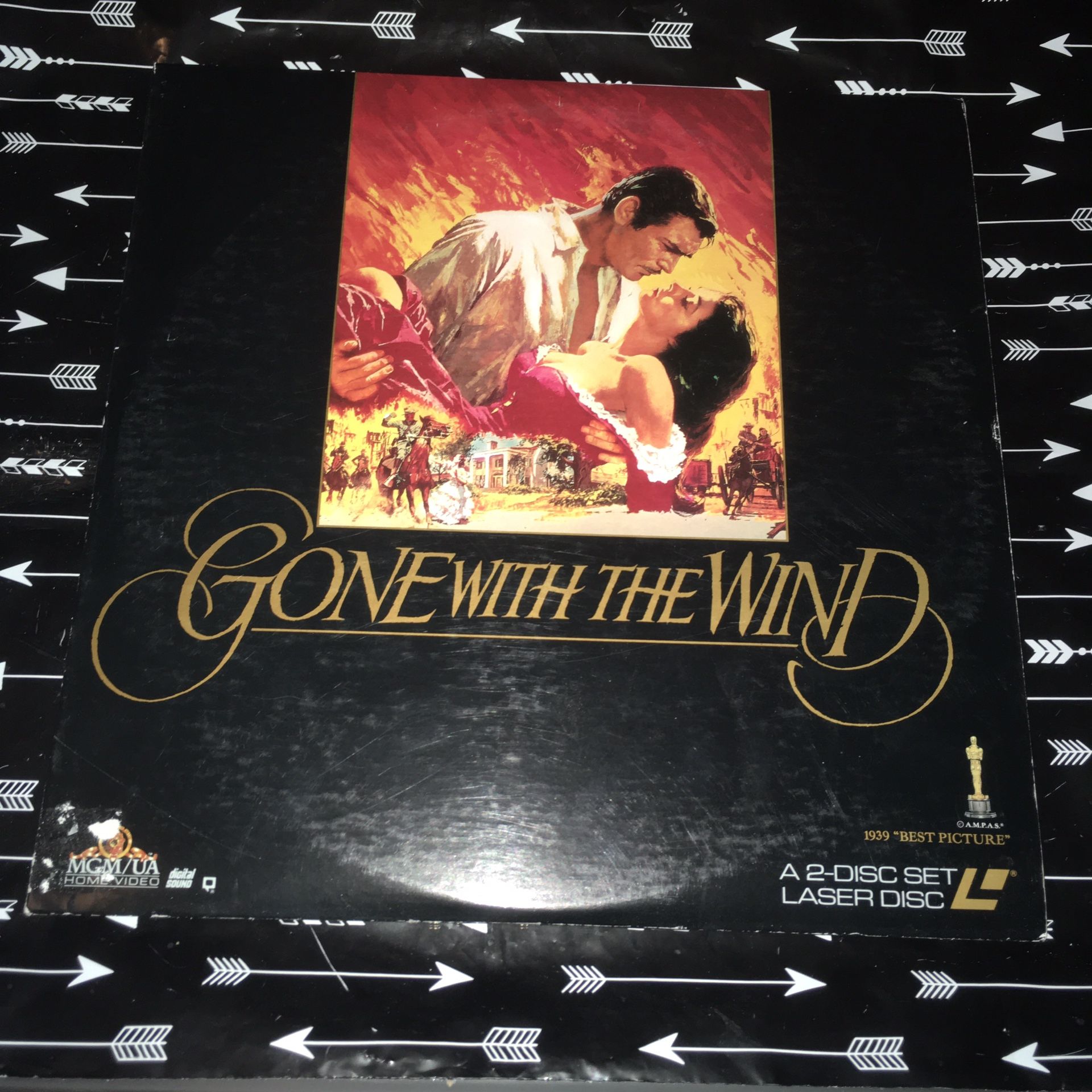 Gone With the Wind 2 Disc Laserdisc