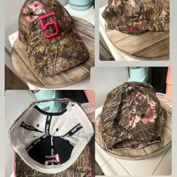Sp5der Real Tree Hat Cap Camo Pink Logo