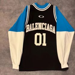 Balenciaga Basketball Series Long Sleeve Tee