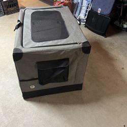 Stowe and go portable canvas dog crate
