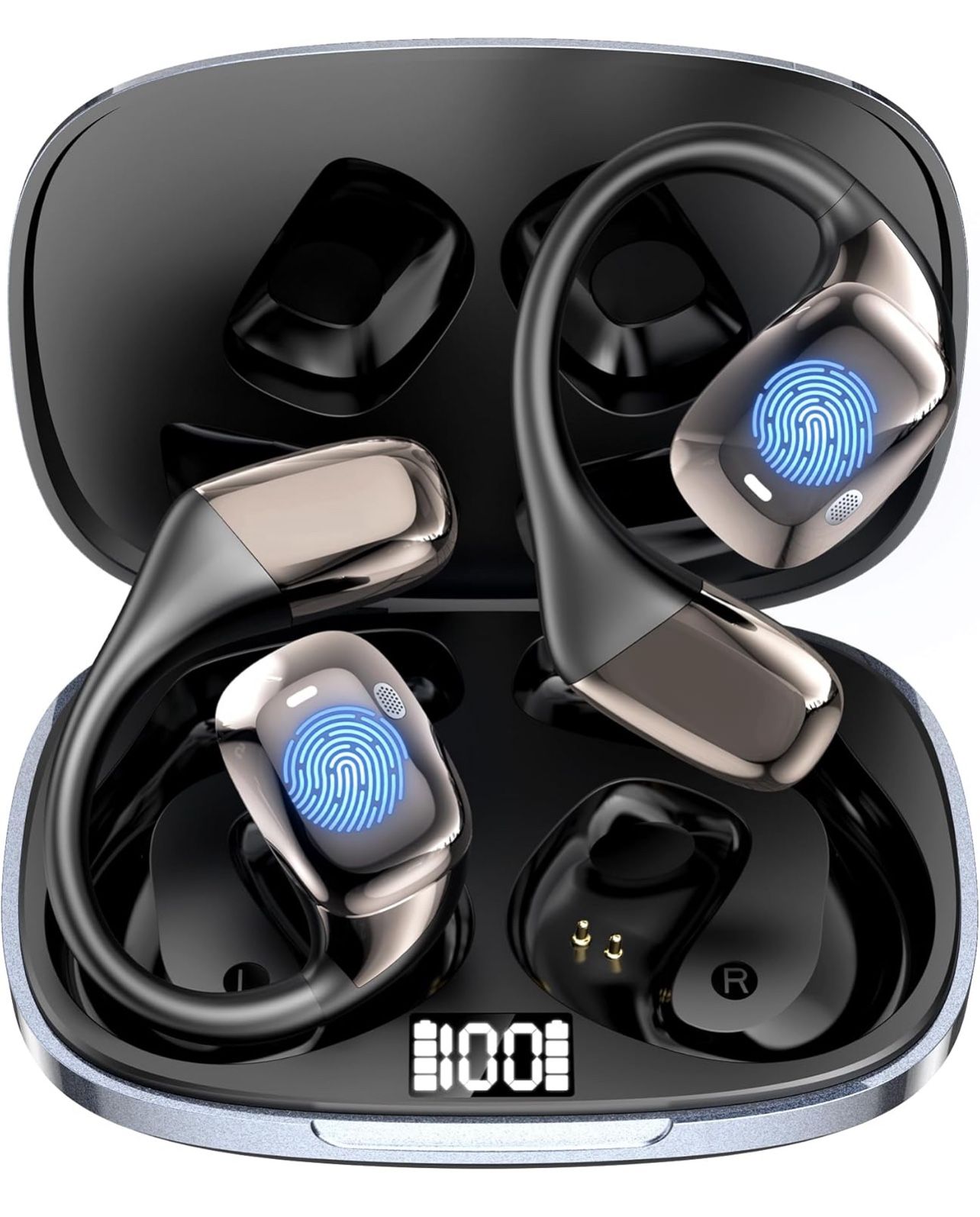 Translation Earbuds Real Time, 3-in-1 AI Translator Earbuds for 144 Languages & Accents, Two-Way Wireless Earphone, TWS Translator Device with APP Fit
