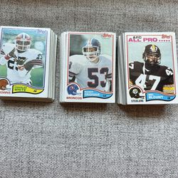 1982 Topps Football Cards