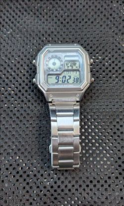 Casio Royale  AE1200 watch in METAL Case with sapphire glass
