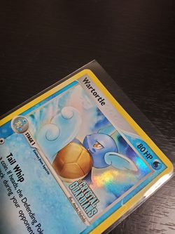 Holo Crystal Guardians Wartortle Pokemon Card