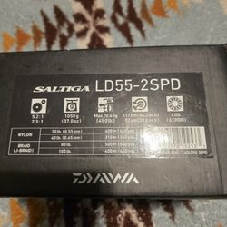Daiwa Saltiga 55LD 2 Speed 